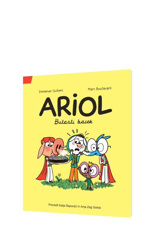 Emmanuel Guibert & Marc Boutavant: ARIOL – Butasti bacek (14. knjiga)